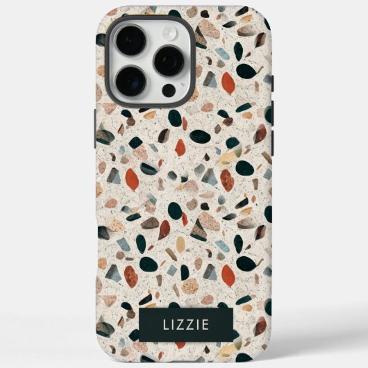 Coques Case-Mate iPhone Terrazzo personnalisé (Verso)