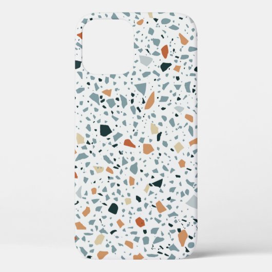 Coques Case-Mate iPhone Terrazzo sol marbre sans soudure patter artisanal (Verso)