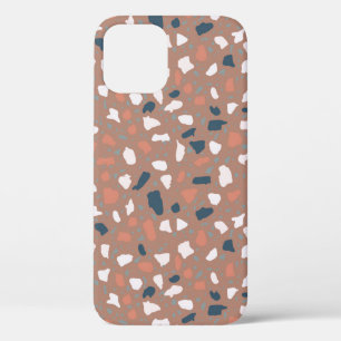 Case-Mate iPhone Case Terrazzo sol motif sans soudure. pierre vintage,