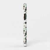 Coques Case-Mate iPhone Terrazzo vert et blanc Minimal moderne (Dos/Droite)