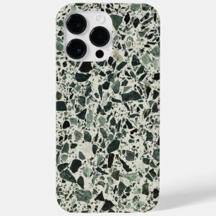 Coque Pour Pour iPhone 14 Pro Max Terrazzo Vert Moderne