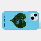 Coques Case-Mate iPhone Terre - Anagram du coeur (Verso (horizontal))