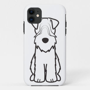 Coque iPhone 11 Terrier blond comme les blés doucement enduit