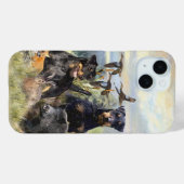 Coques Case-Mate iPhone Terrier de chasse allemand, Jagdterrier (Verso (horizontal))