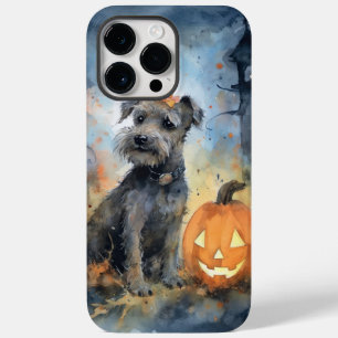 Coque Pour Pour iPhone 14 Pro Max Terrier de la baie de Chesapeake Halloween avec ci