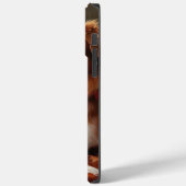 Coques Case-Mate iPhone Térrier du Canada Néo-Écossais dans les feuilles d (Verso / Gauche)