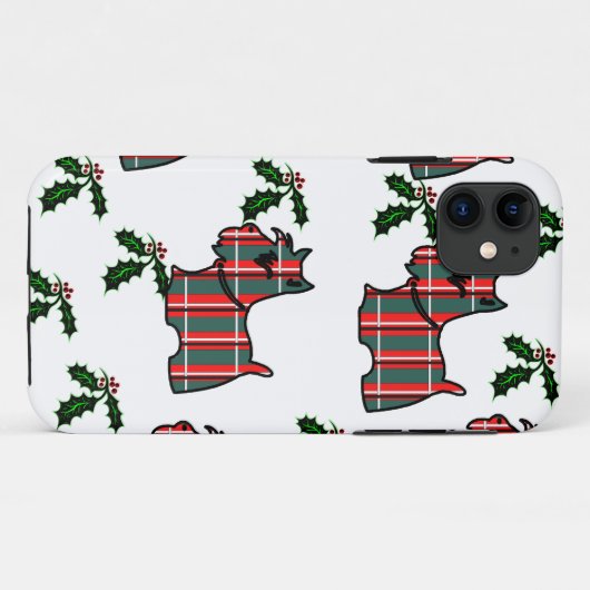 COQUES Case-Mate iPhone TERRIER ÉCOSSAIS (Dos (Horizontal))