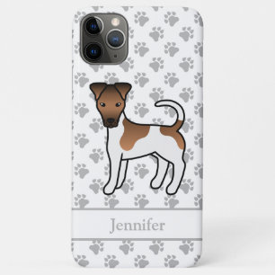 Case-Mate iPhone Case Térrier Fox Lisse Blanc Et Brun Chien Mignon & Nom