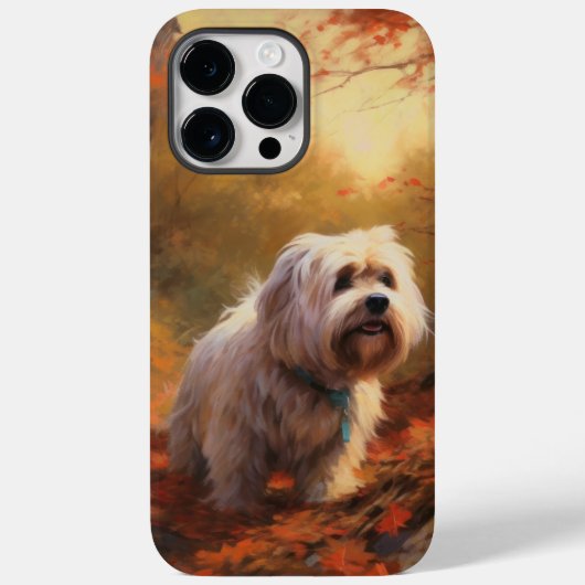 Coques Case-Mate iPhone Terrier tibétain à l'automne Feuilles automne Insp (Verso)