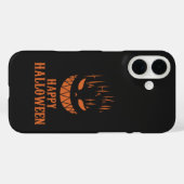 Coques Case-Mate iPhone Terrifiant Halloween Visage Cri Horreur Foncé Parl (Verso (horizontal))