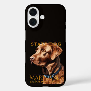 Coques iPhone 16 Territoire du Maryland Chien Le Retriever
