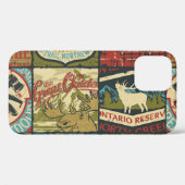 Coques Case-Mate iPhone Territoires du Nord-Ouest Aventure : Patchwork sym (Verso (horizontal))