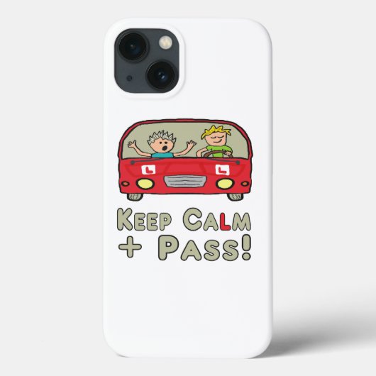 Coques Case-Mate iPhone Test de conduite calme (Verso)
