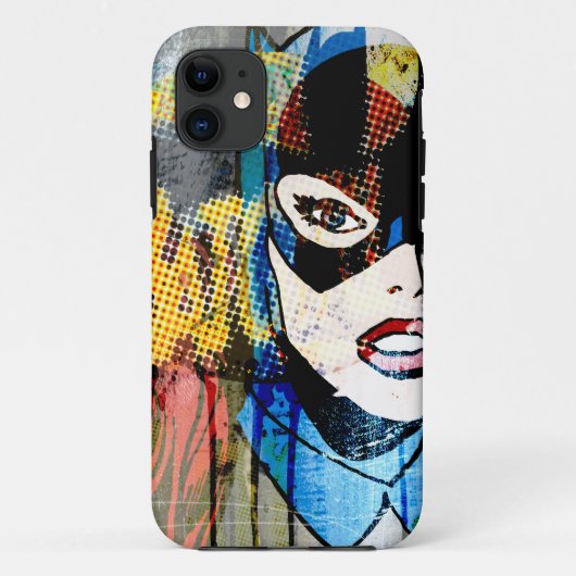Coques Case-Mate iPhone Tête Batgirl (Dos)