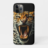Coques Case-Mate iPhone Tête d'attaque du léopard (Dos)