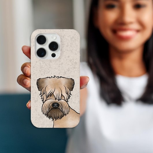 Coques Case-Mate iPhone Tête de chien en carton roux roux irlandais