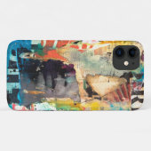 Coques Case-Mate iPhone Tête de collage (Dos (Horizontal))