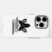 Coques Case-Mate iPhone Tête de flèche et eau (Verso (horizontal))