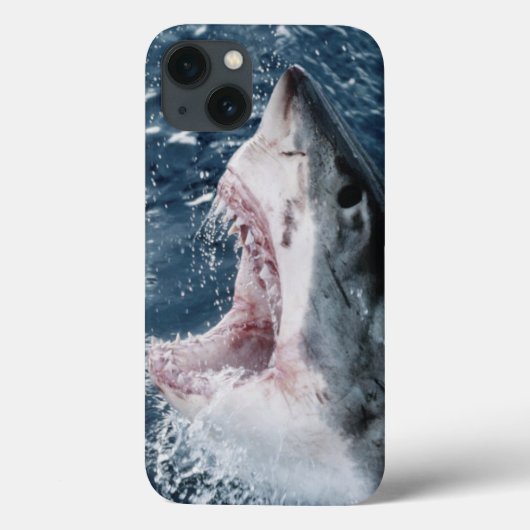 Coques Case-Mate iPhone Tête de grand requin blanc (Verso)