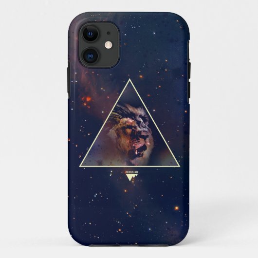 Coques Case-Mate iPhone Tête de lion du triangle de Galaxy - Trendium auth (Dos)