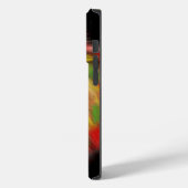 Coques Case-Mate iPhone Tête de lion Rasta rouge jaune vert dessin Jamaïqu (Verso / Gauche)