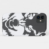 Coques Case-Mate iPhone Tête de loup (Dos (Horizontal))