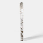 Coques Case-Mate iPhone Tête de loup blanc 3D (Verso / Gauche)