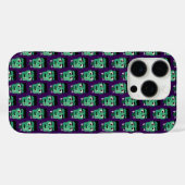 Coques Case-Mate iPhone Tête de monstre de Frankenstein (Verso (horizontal))