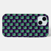 Coques Case-Mate iPhone Tête de monstre de Frankenstein (Verso (horizontal))