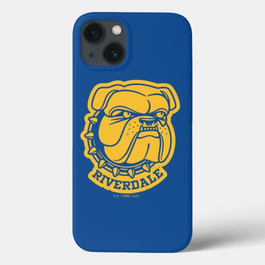 Coques Case-Mate iPhone Tête de Riverdale Bulldog (Verso)