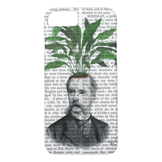 Coques Case-Mate iPhone Tête du Plante Aspidistra (Dos)