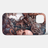 Coques Case-Mate iPhone Têtes biomécaniques Surreal Sci-Fi Art (Verso (horizontal))