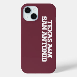 Coque Pour iPhone 15 Texas A&M San Antonio