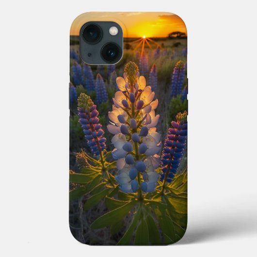 Coques Case-Mate iPhone Texas Bluebonnet (Verso)