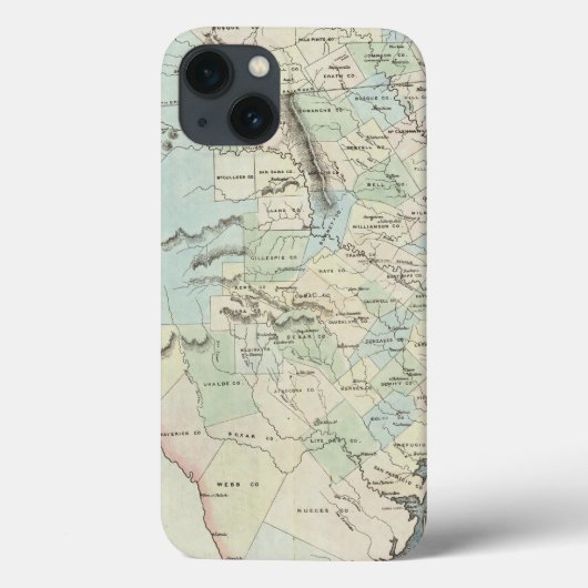 Coques Case-Mate iPhone Texas des États-Unis d'Amérique (Verso)