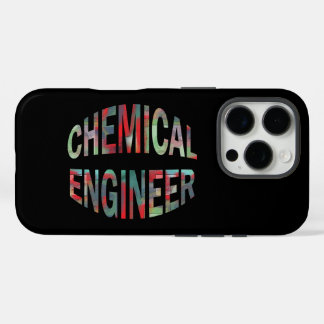 Coques iPhone 16 Pro Texte de l'ingénieur chimique en vol