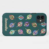 Coques Case-Mate iPhone Texte de personnalisation des filles des enfants d (Dos (Horizontal))