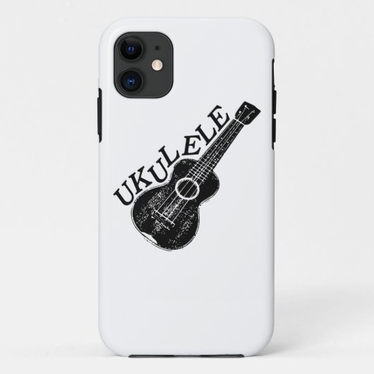 Coques Case-Mate iPhone Texte Et Image Ukulele (Dos)