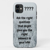 Coques Case-Mate iPhone Texte personnalisé Citation ou expression préférée (Dos)