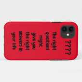 Coques Case-Mate iPhone Texte personnalisé Citation ou expression préférée (Dos (Horizontal))