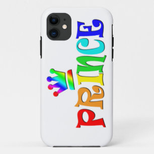Coque Case-Mate Pour iPhone Texte, prince et couronne d'arc-en-ciel de clipart