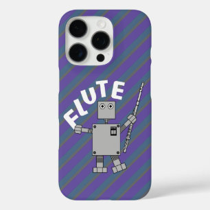 Coques iPhone 16 Pro Texte Robot de flux