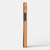 Coques Case-Mate iPhone Texte rouge et blanc orange Abstrait (Verso / Droite)