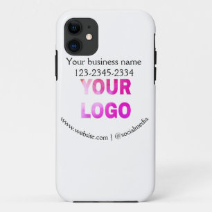 Case-Mate iPhone Case texte simple minimal ajoutez votre logo/design ici