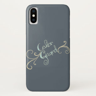 Case-Mate iPhone Case Texte Turquoise Color Guard avec wirl