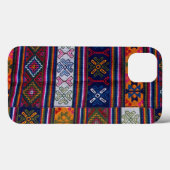 Coques Case-Mate iPhone Textile bhoutanais (Verso (horizontal))