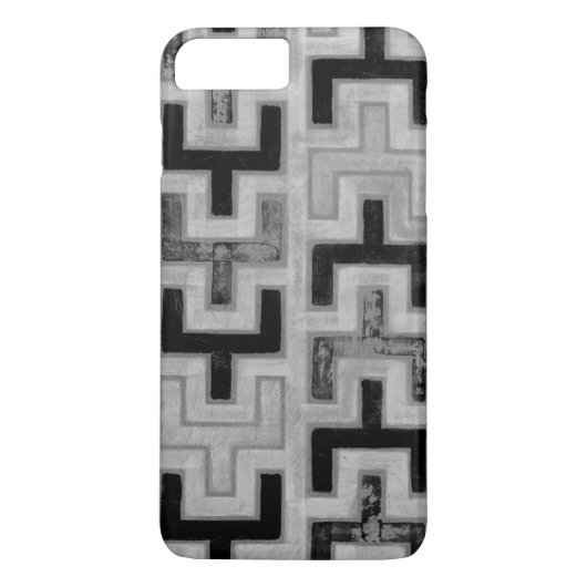 Coques Case-Mate iPhone Textile de boue africain avec Motifs géométriques (Dos)