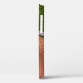 Coques Case-Mate iPhone textile jaune et brun (Verso / Gauche)