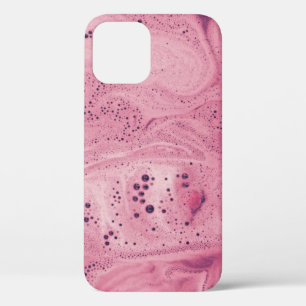 Case-Mate iPhone Case textile rose et noire à fleurs