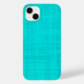 Coques Case-Mate iPhone Textile Turquoise Fabric Photo (Verso)